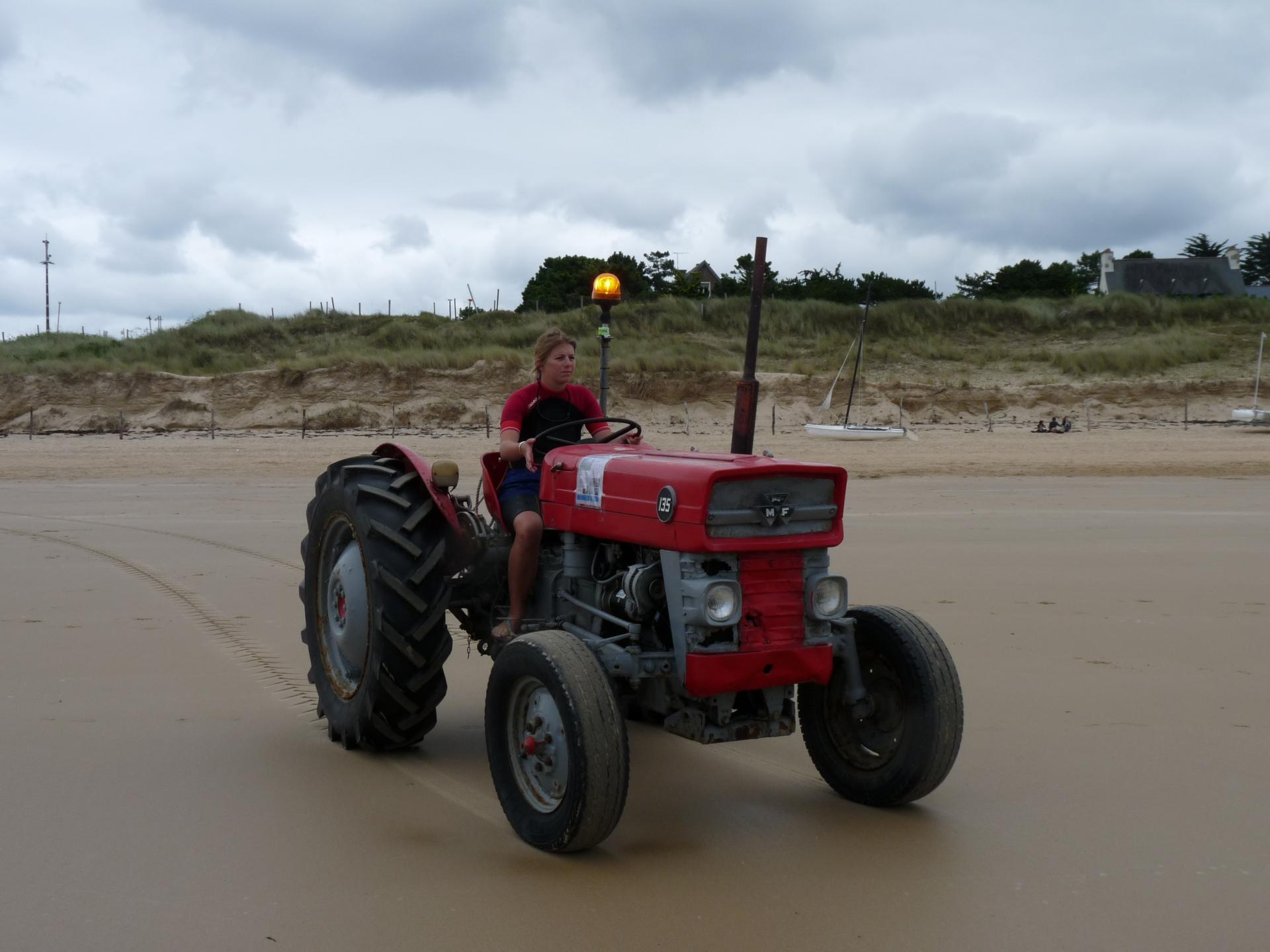 Le tracteur