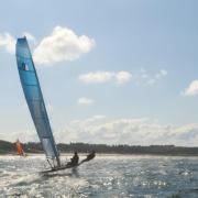 Vainqueur, le NACRA 5.8 Douet/Guilleminot